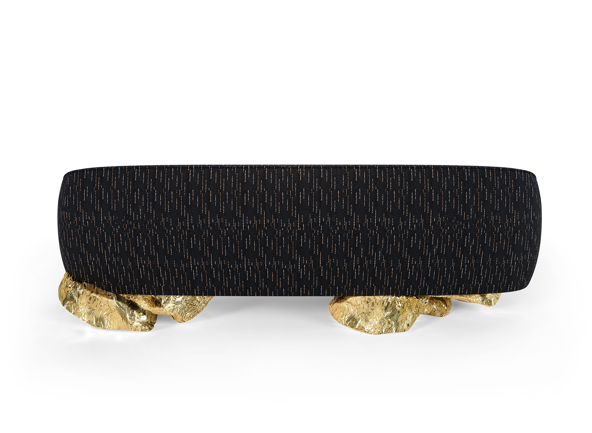 Angora Black Luxe Sofa