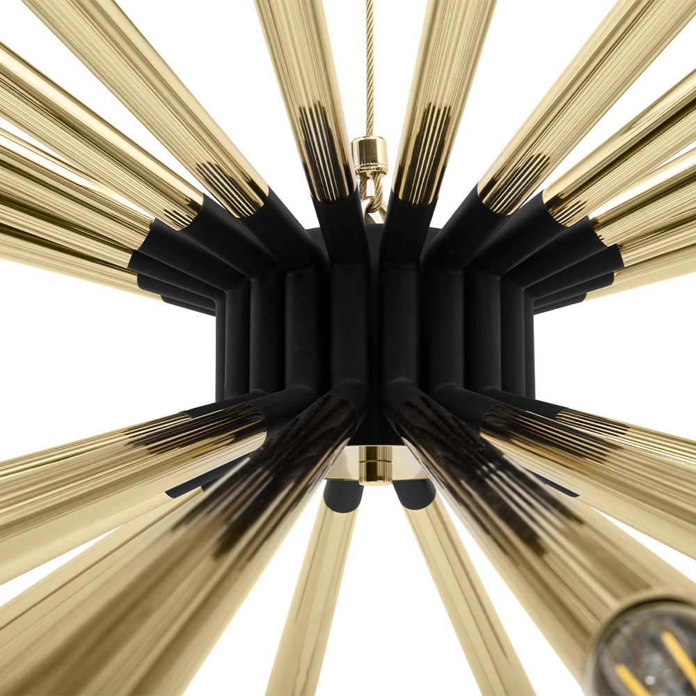 Opulent Glow Suspension Lamp