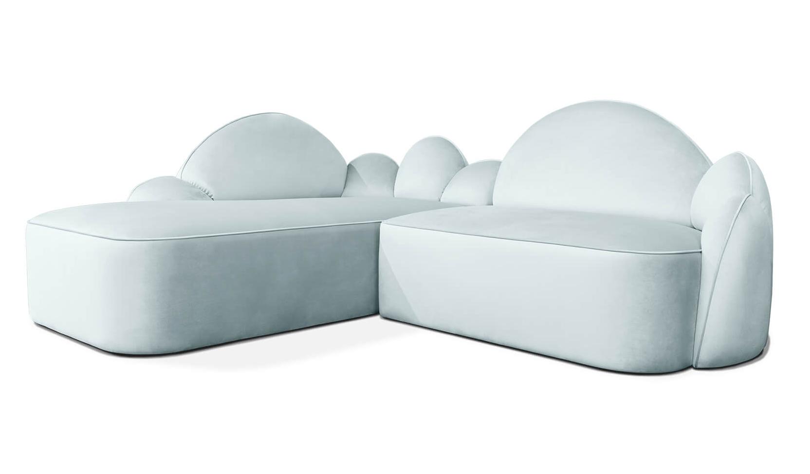 Nimbus II Blue Sofa
