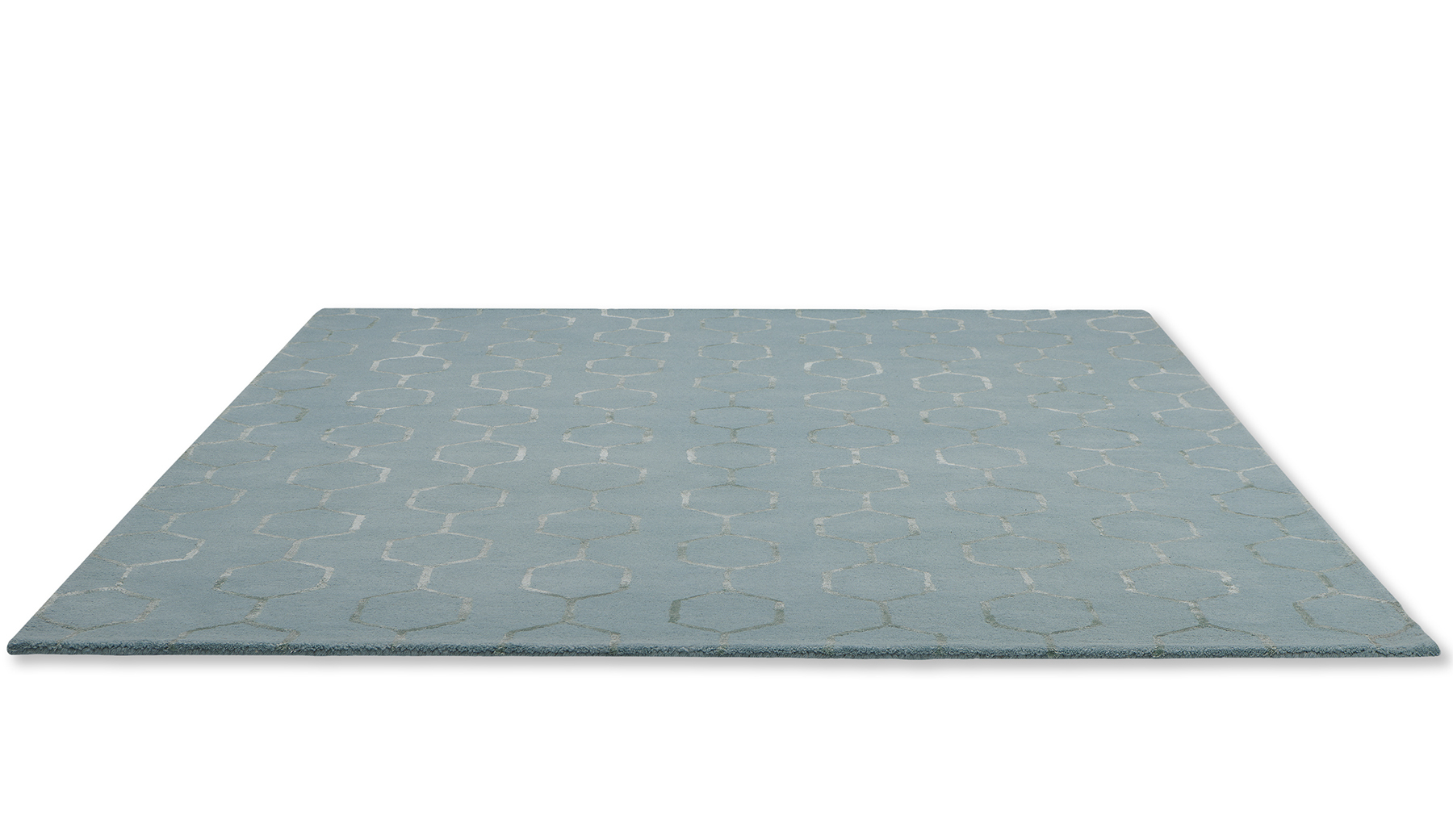 Mineral Wool / Viscose Modern Hand Woven Rug | Size: 250 x 350 cm