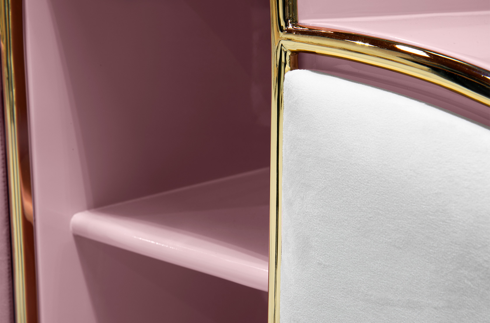 Candy Triple Pink Chest of Drawers