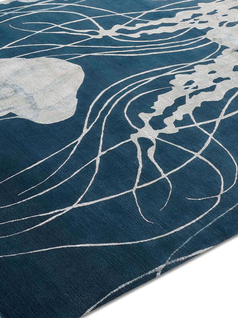Jellyfish Handmade Luxury Rug