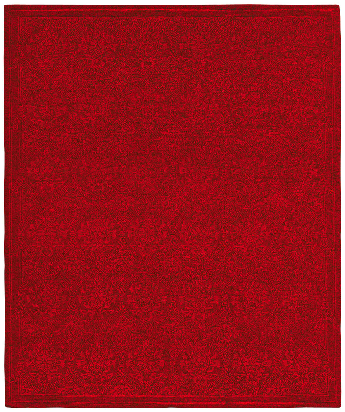 Sanssouci Red Luxury Hand-woven Rug | Size: 300 x 400 cm