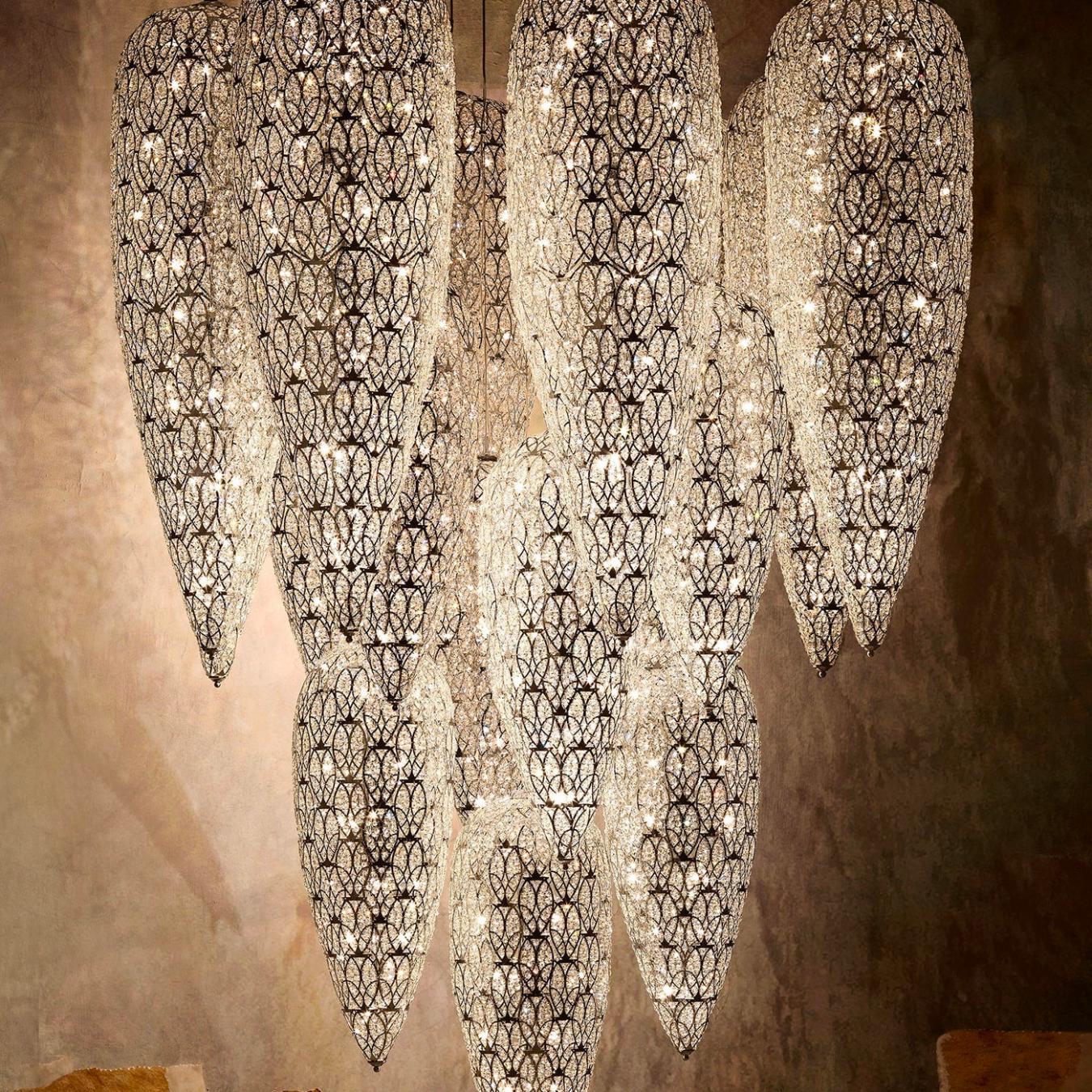 Arabesque Sensation Handcrafted Chandelier