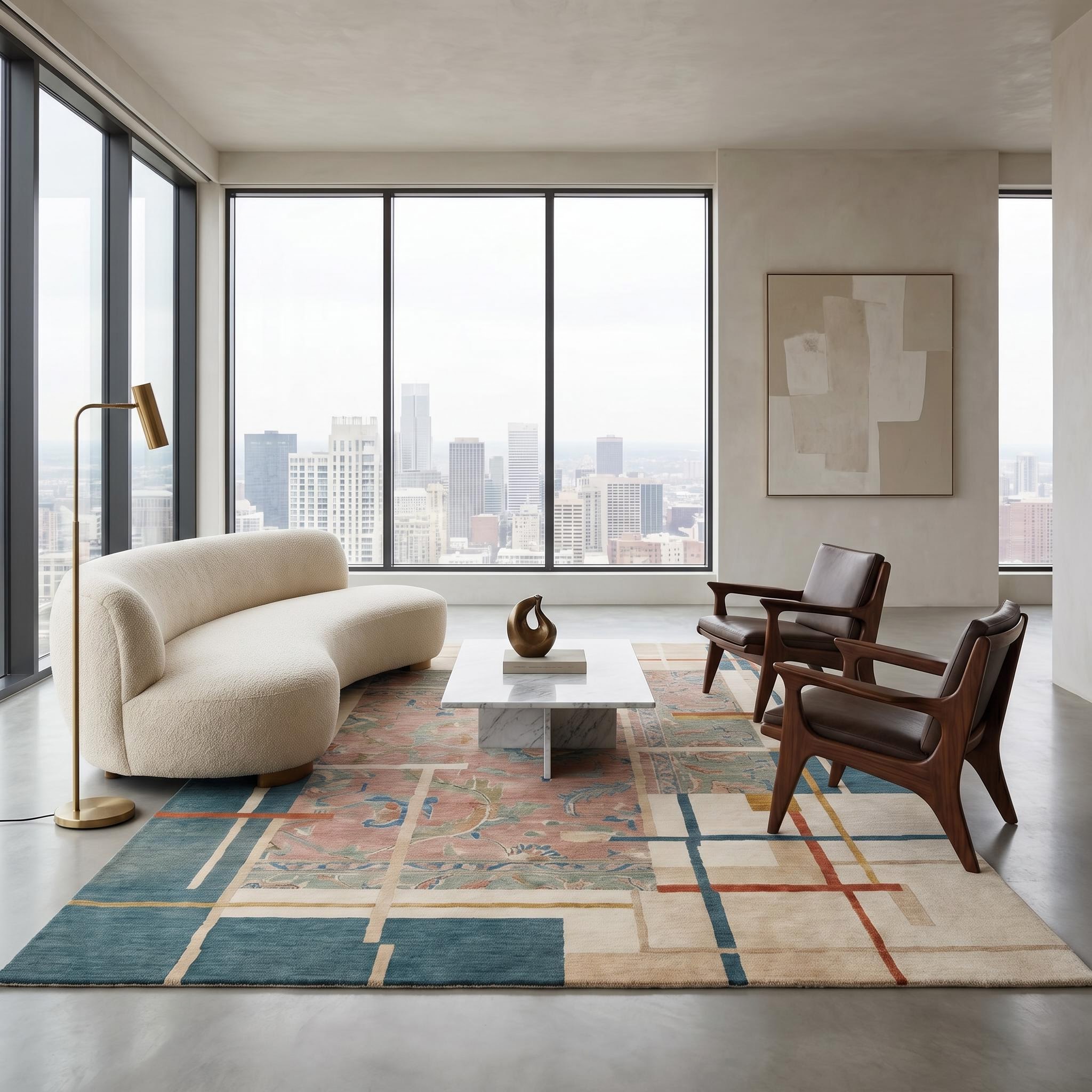Ornament Matrix Signature Rug
