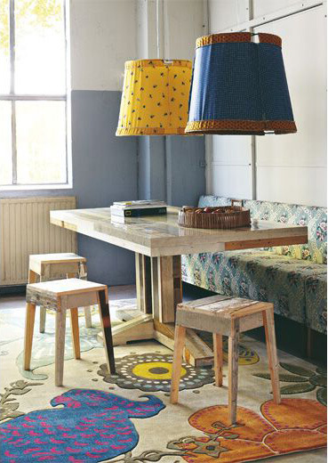 Xian Butterfly Rug by Brink & Campman