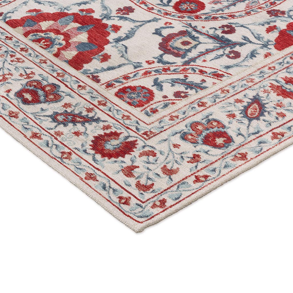 Red / Indigo Rug | Size: 200 × 280 cm