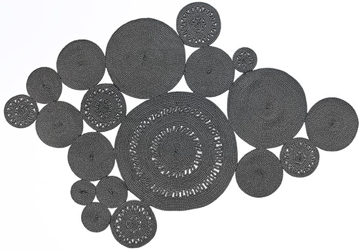 Smoke Grey Rug | Size: 200 x 300 cm