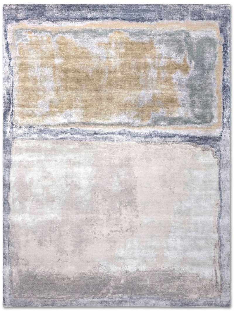 Sand Mix Luxury Silk / Wool Rug