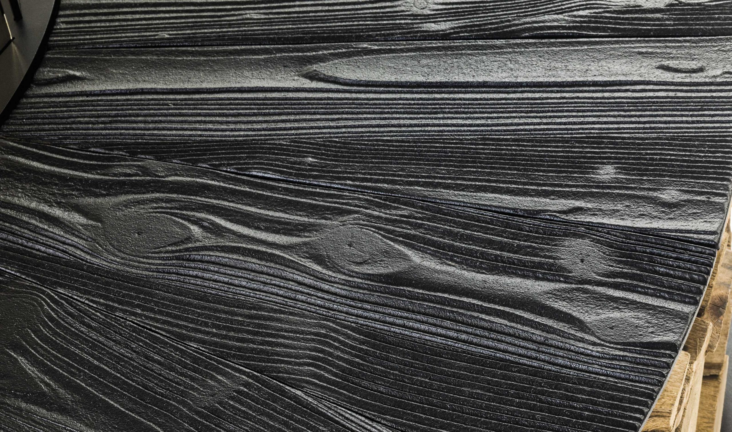 Texture Black Outdoor Fire Pit