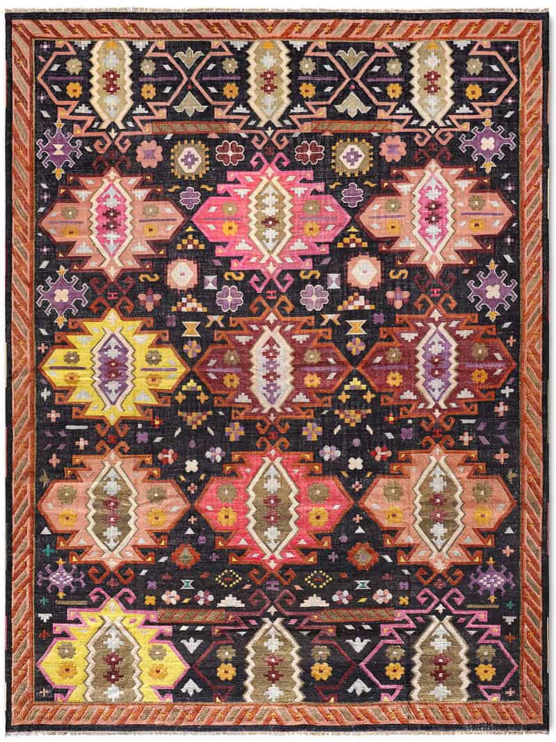 Flatweave Luxury 100% Wool Rug | Size: 300 x 400 cm