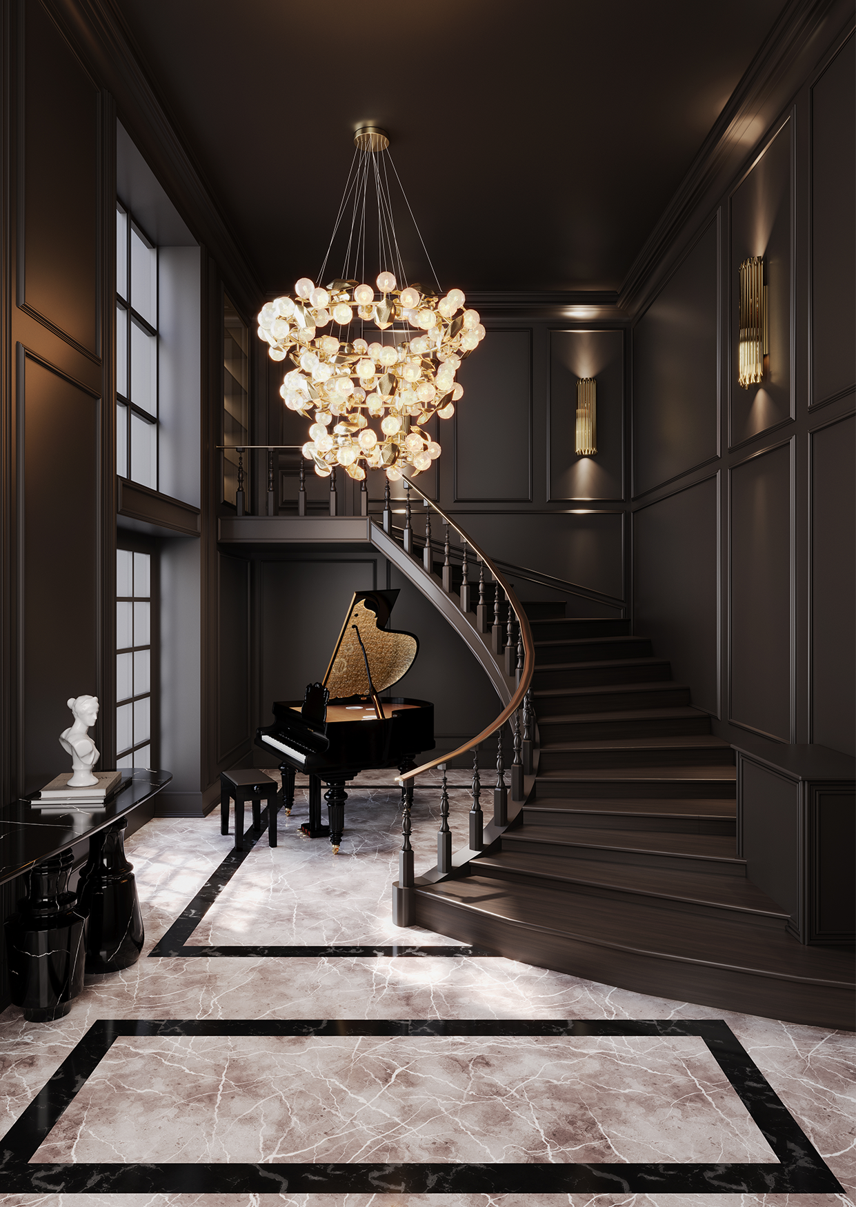 Olympus Round III Suspension Lamp