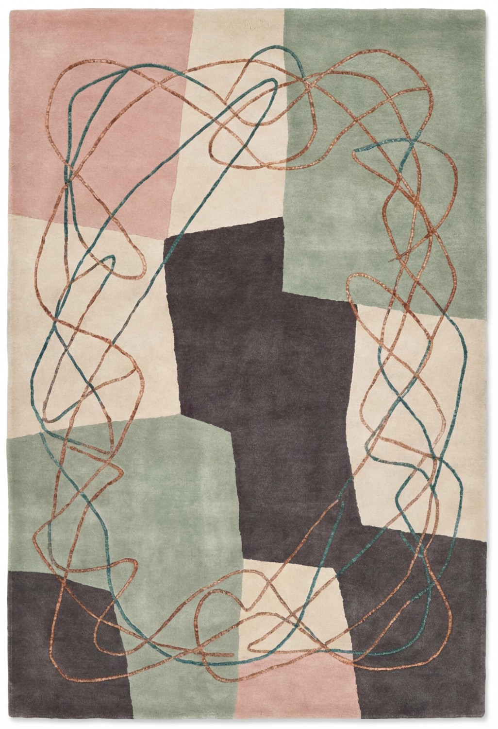 Muted Patchwork Heritage Rug