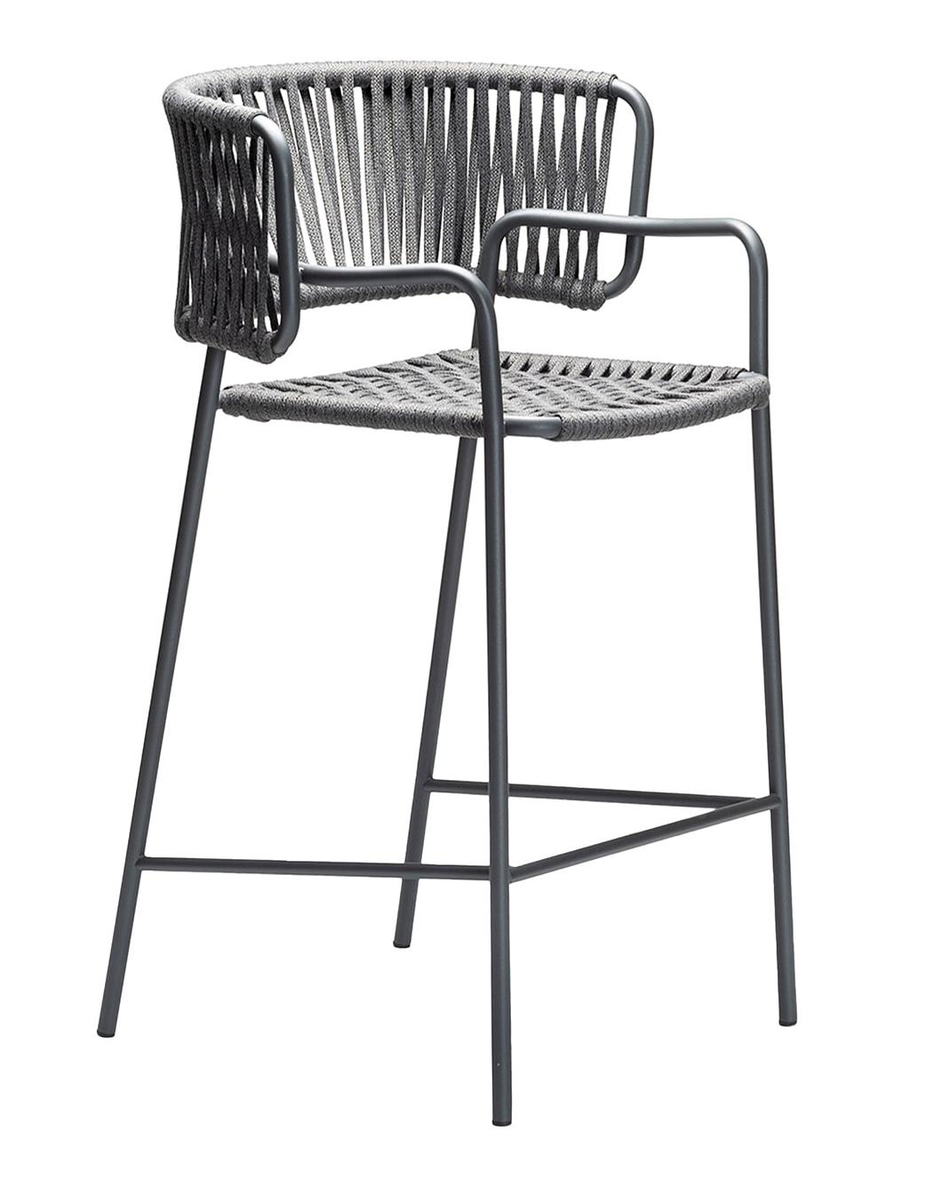 Klot Gray Bar Stool