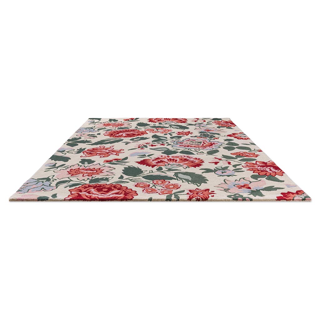 Botanical Floral Poppy Red Rug | Size: 200 x 280 cm