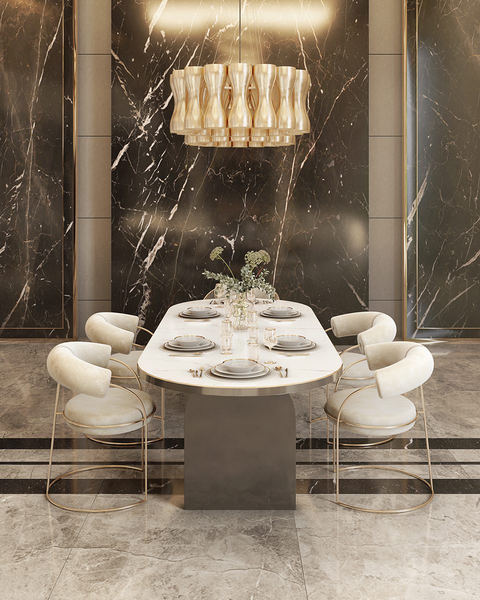 Majestic Crown Suspension Lamp - 1