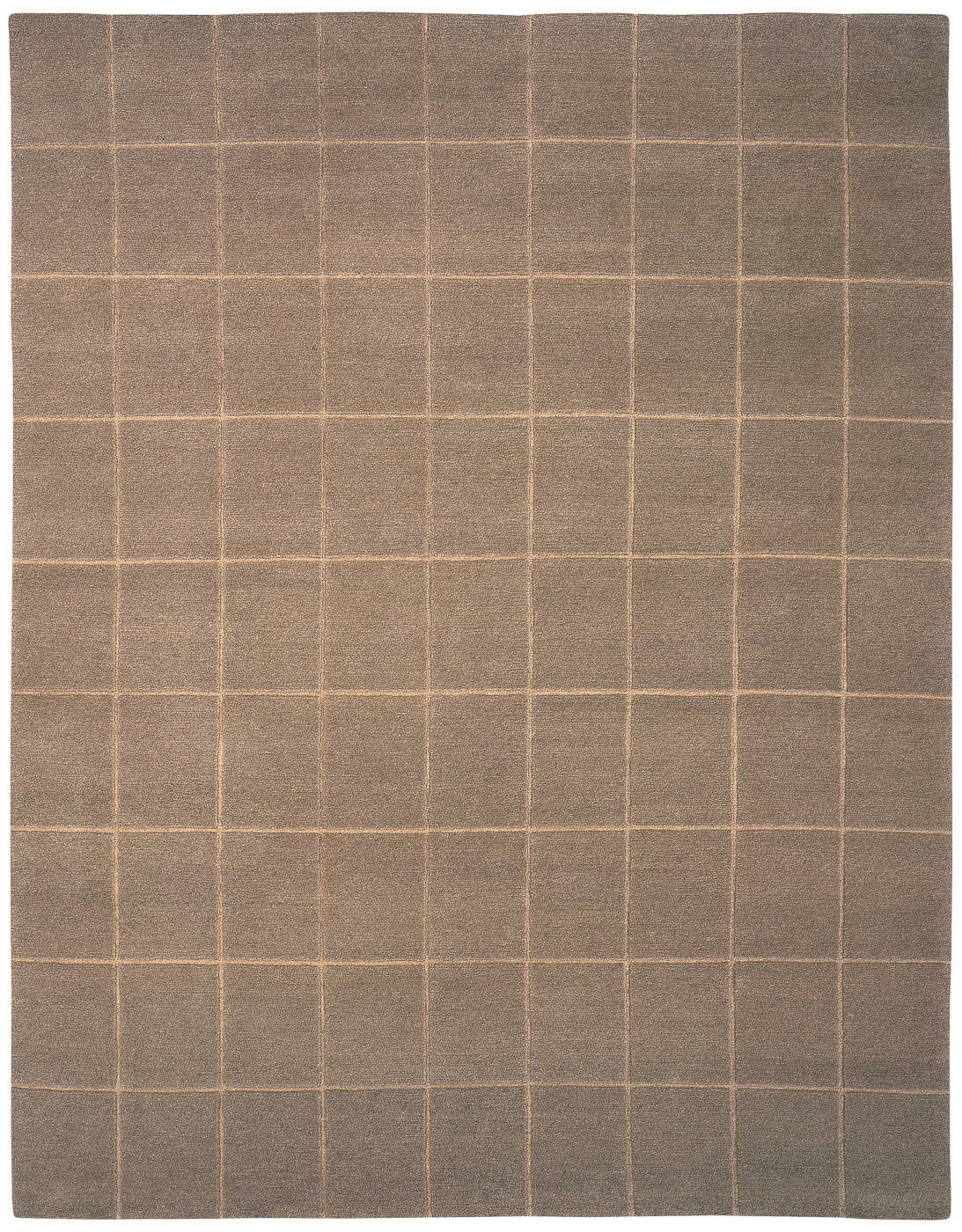 Line Grey Hand-woven Luxury Rug ☞ Size: 300 x 400 cm
