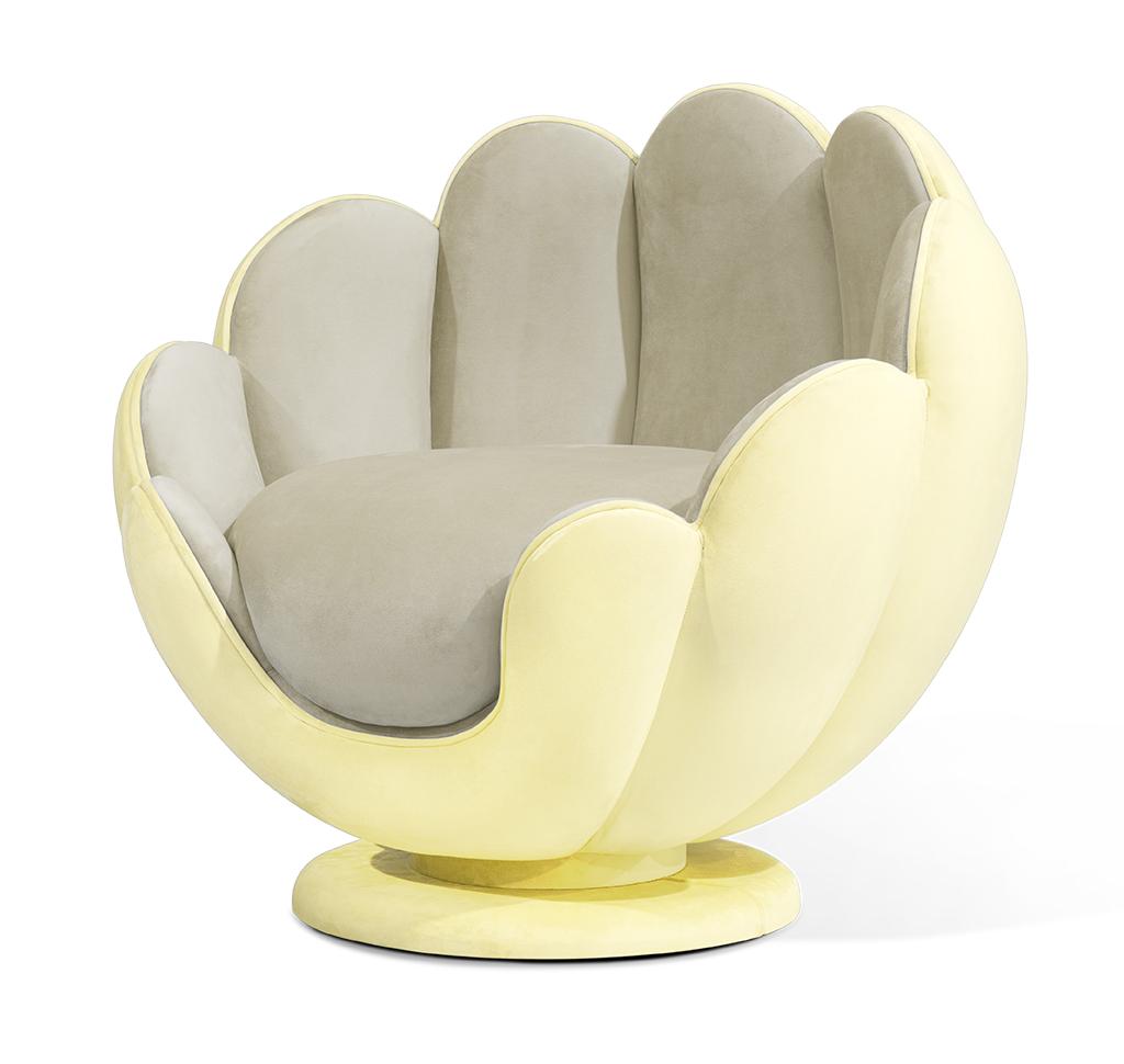 Lotus Serenity Plush Relaxation Chair