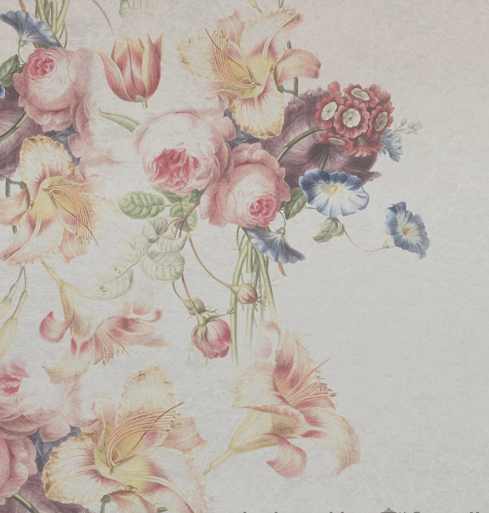 Spring Flower Wallcovering