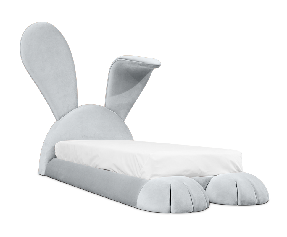 Bunny Cozy Kids Bed | Mattress Size: 190 x 200 cm
