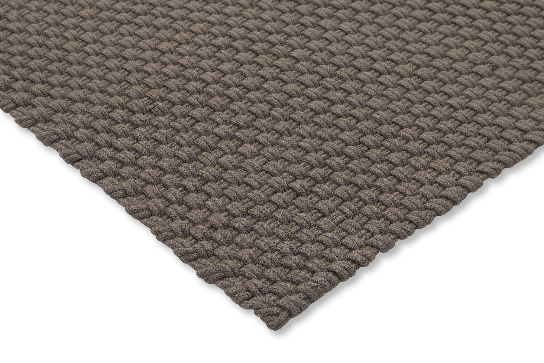 Outdoor Brown Hand Woven Rug ☞ Size: 160 x 230 cm