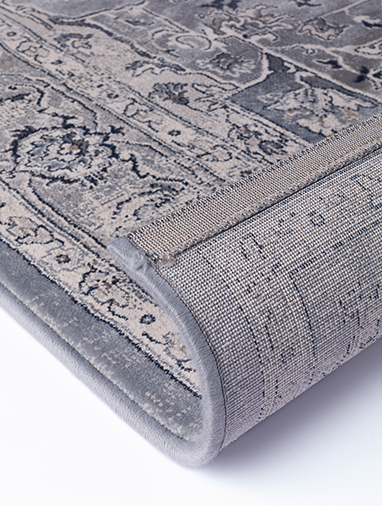 Oriental Beige / Grey Power Loom Rug | Size: 200 x 290 cm