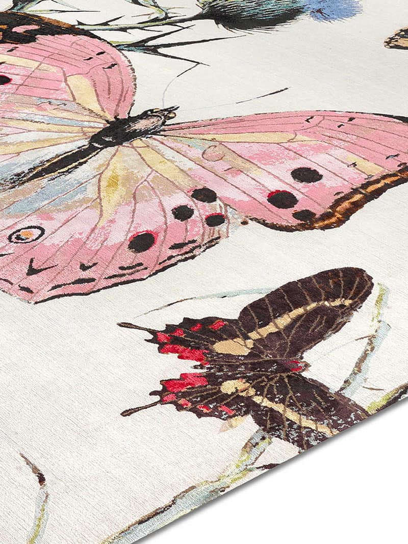 Butterfly Hand-Woven Exquisite Rug | Size: 305 x 427 cm