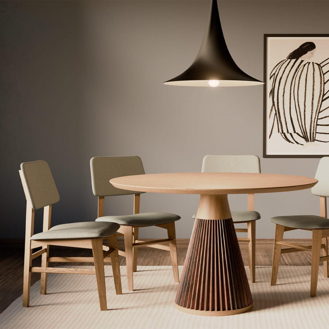 Marilyn Gold Marble Artisan Dining Table