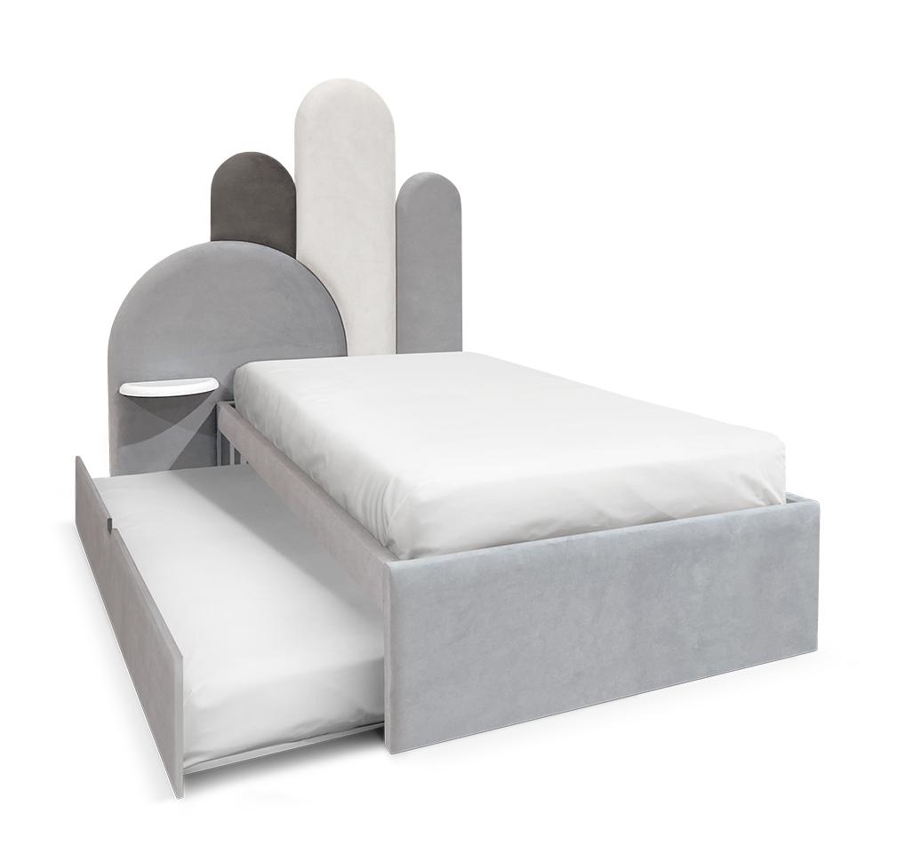 Highland Warrior Elegant Kids Bed | Configuration: 1 Drawer | Mattress Size: 190 x 200 cm