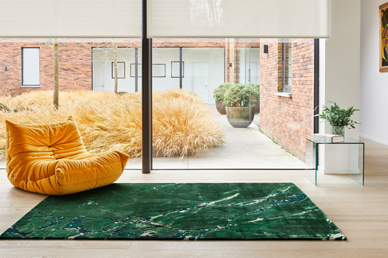Gem Wool & Viscose Handwoven Luxury Rug | Size: 170 x 240 cm