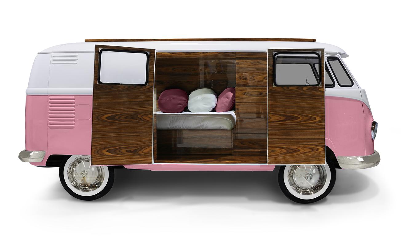 Caravan Pink Bedroom Set