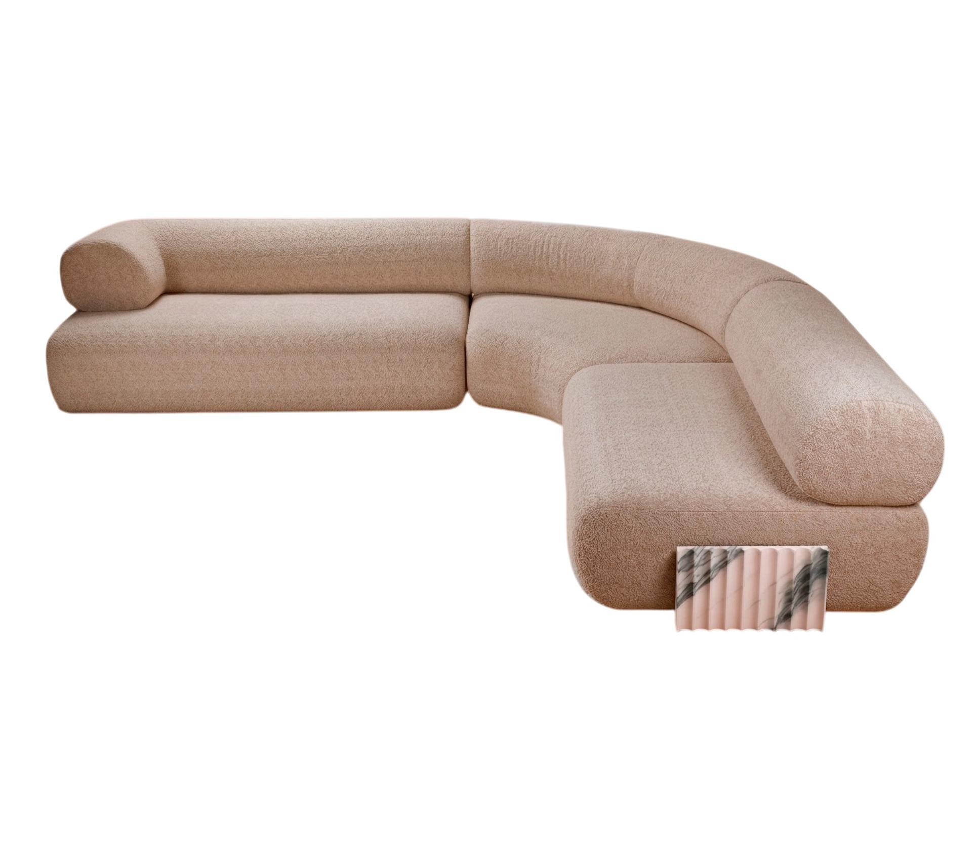 Carmel Beige Modular Sofa