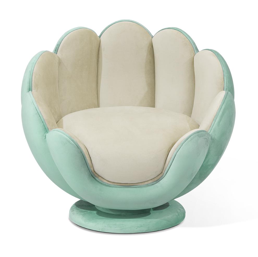 Lotus Serenity Plush Relaxation Chair
