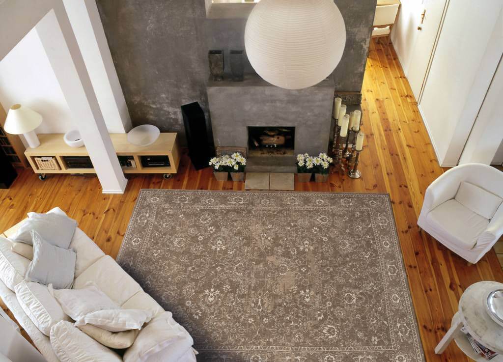 Bourges Brown Rug by Louis de Poortere