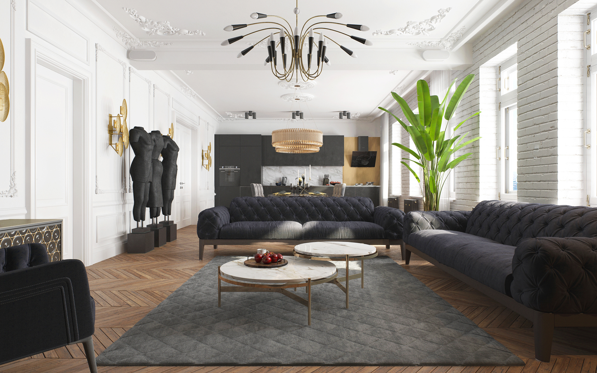 Starlet Glow Suspension Lamp - 7