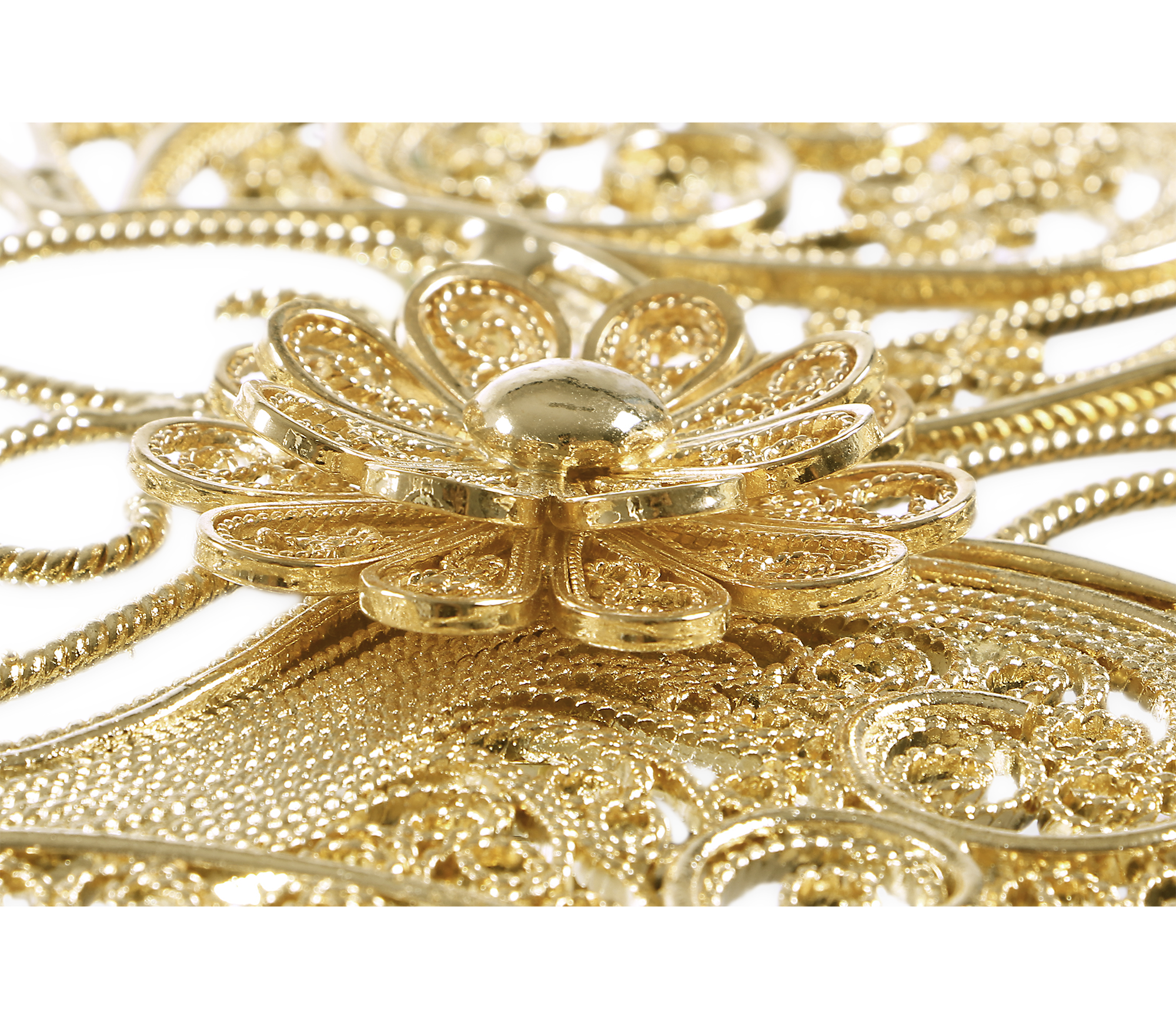 Ornate Filigree Designer Mirror