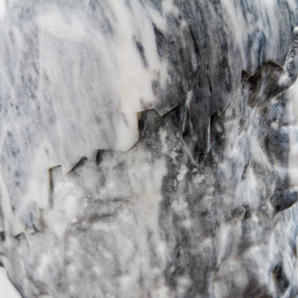 Carrara Marble Artisan Stool