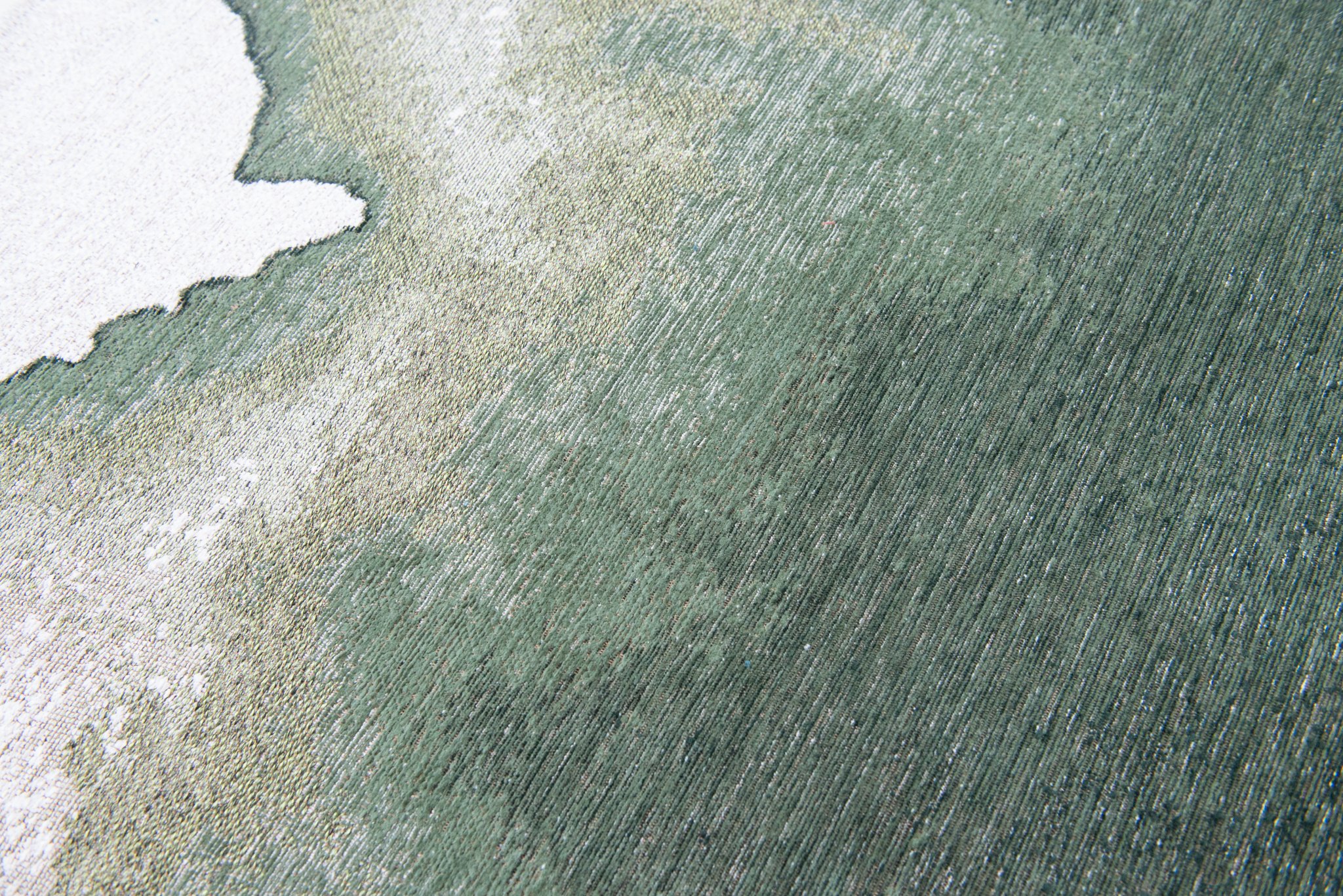Palm Green Flatweave Rug | Size: 280 x 390 cm