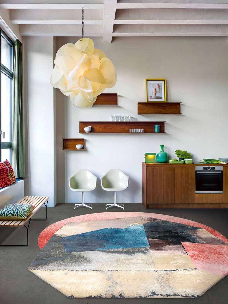 Galileo Hand-Knotted Wool / Silk Rug | Size: 260 x 287 cm