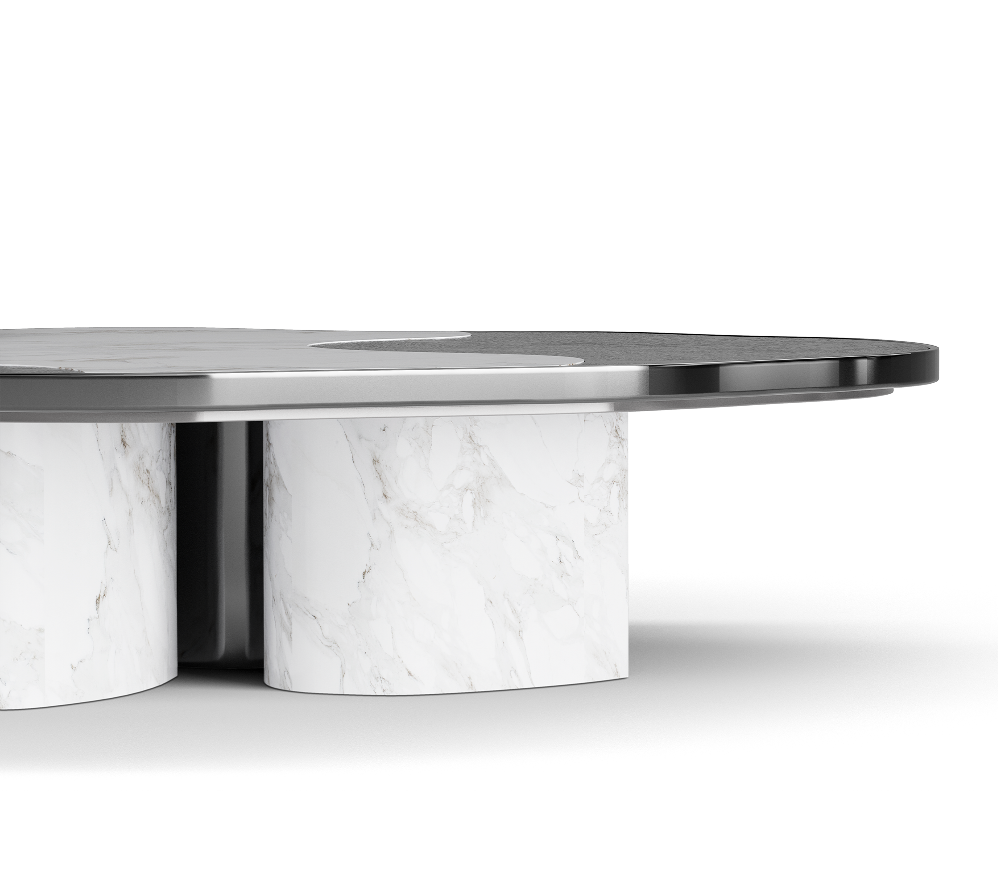 Calacatta Marble & Onyx Table Set