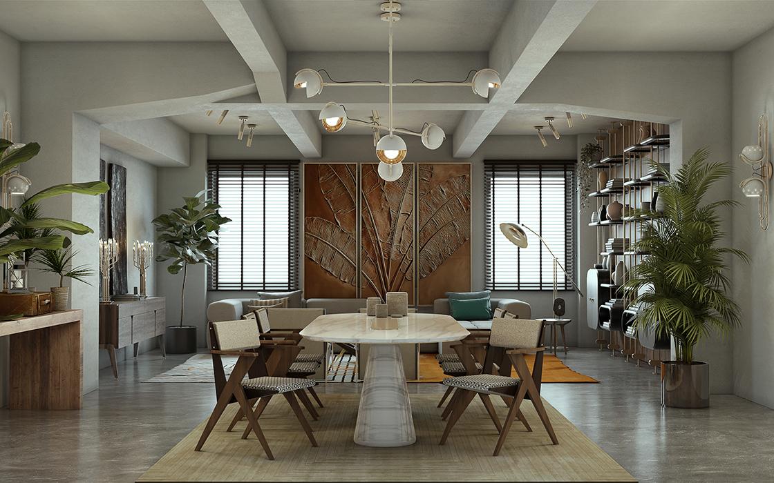 Forge Oval Dining Table - 3