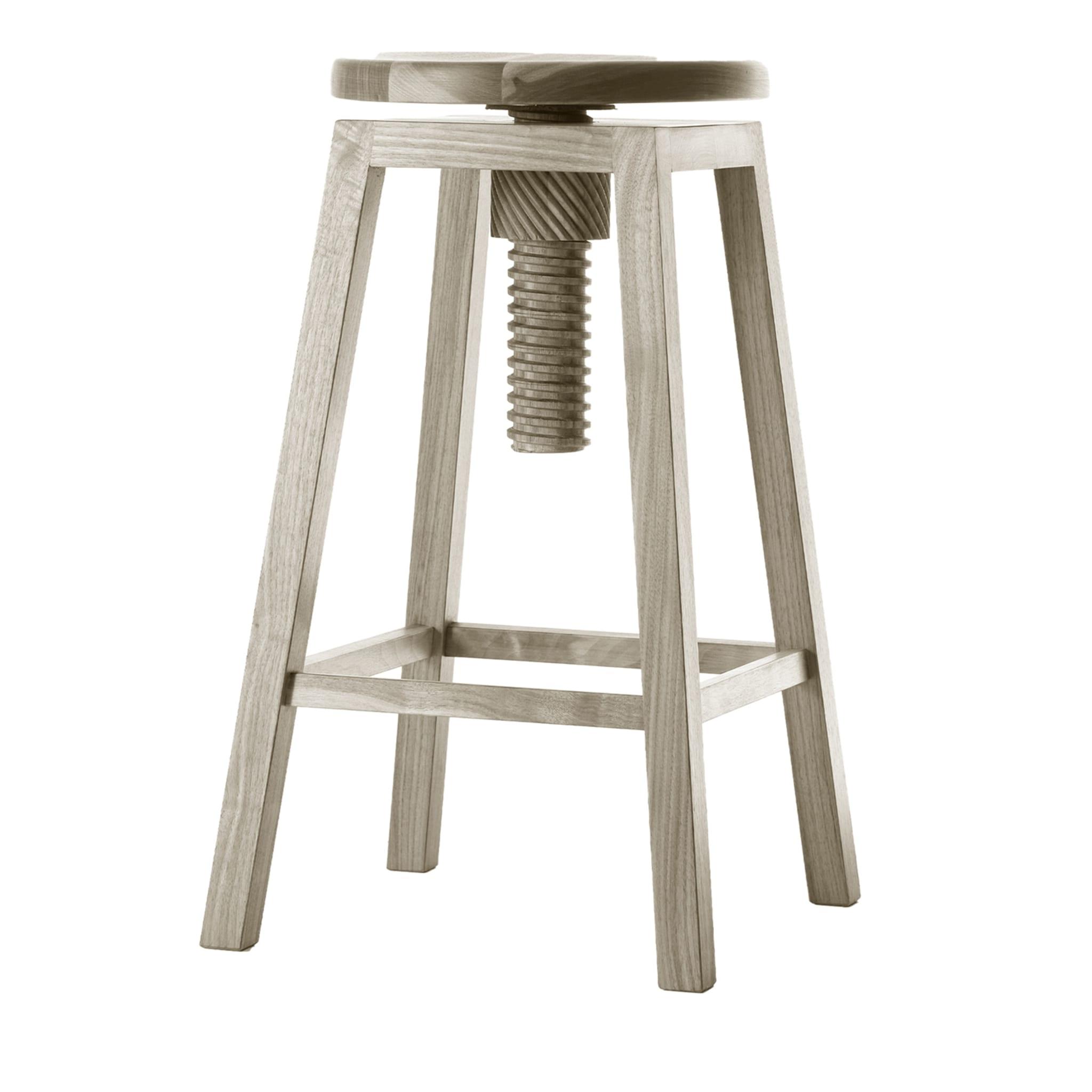 Invito High Grey Modern Stool