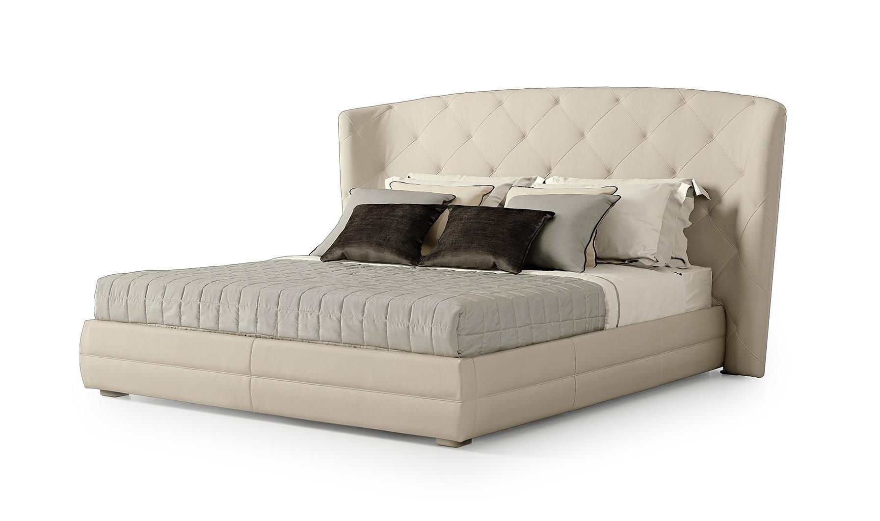 Contemporary Leather Bed