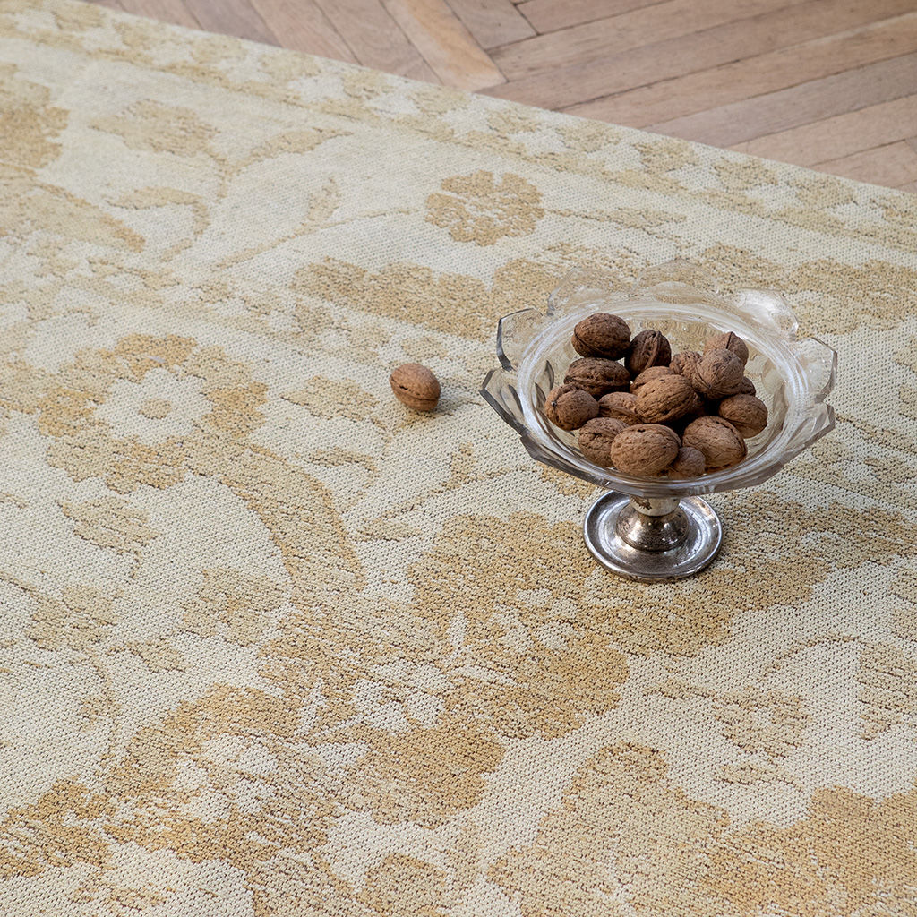 Newborough Yellow Flat-Woven Rug | Size: 170 x 240 cm