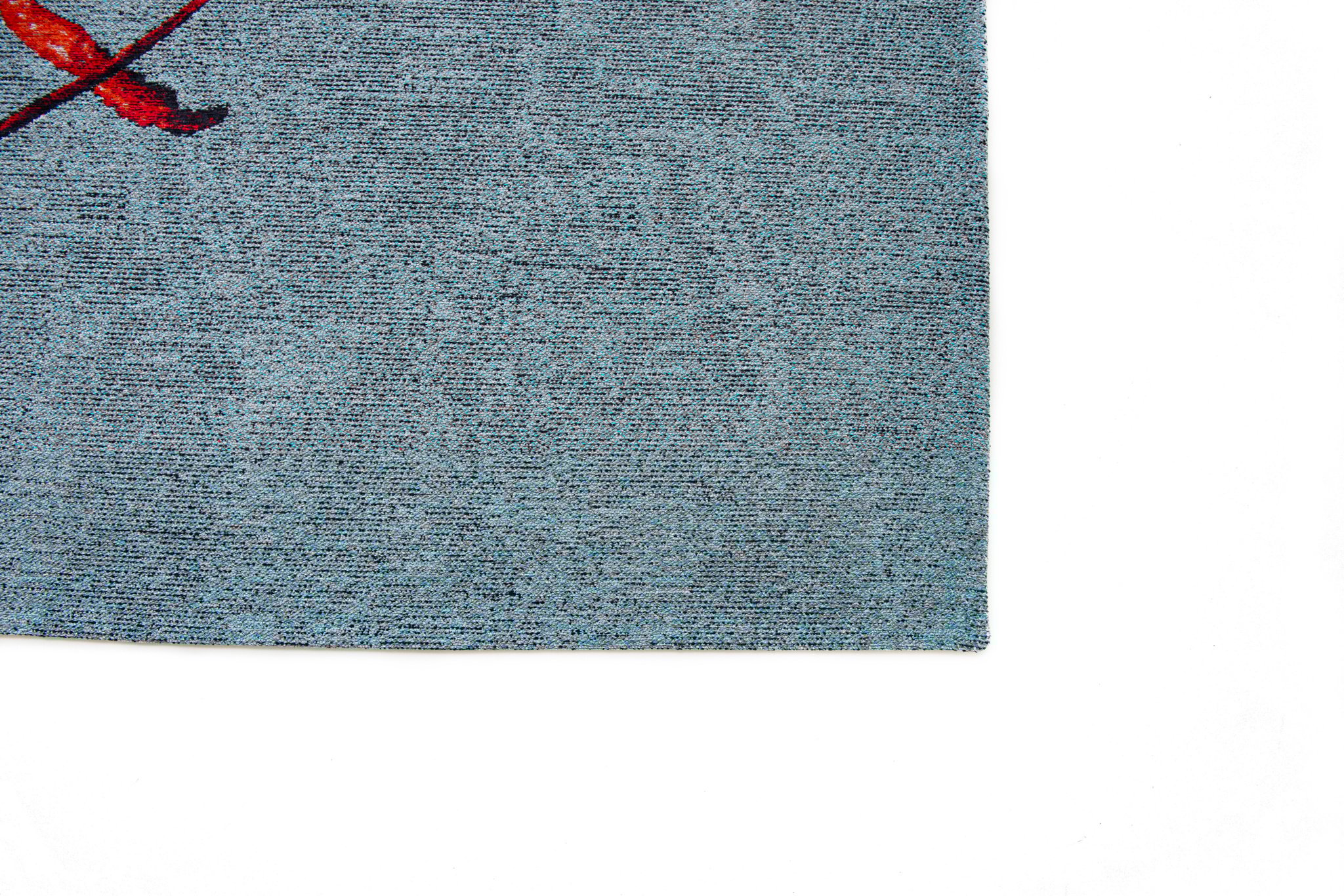 Steam Red Flatweave Rug | Size: 280 x 390 cm