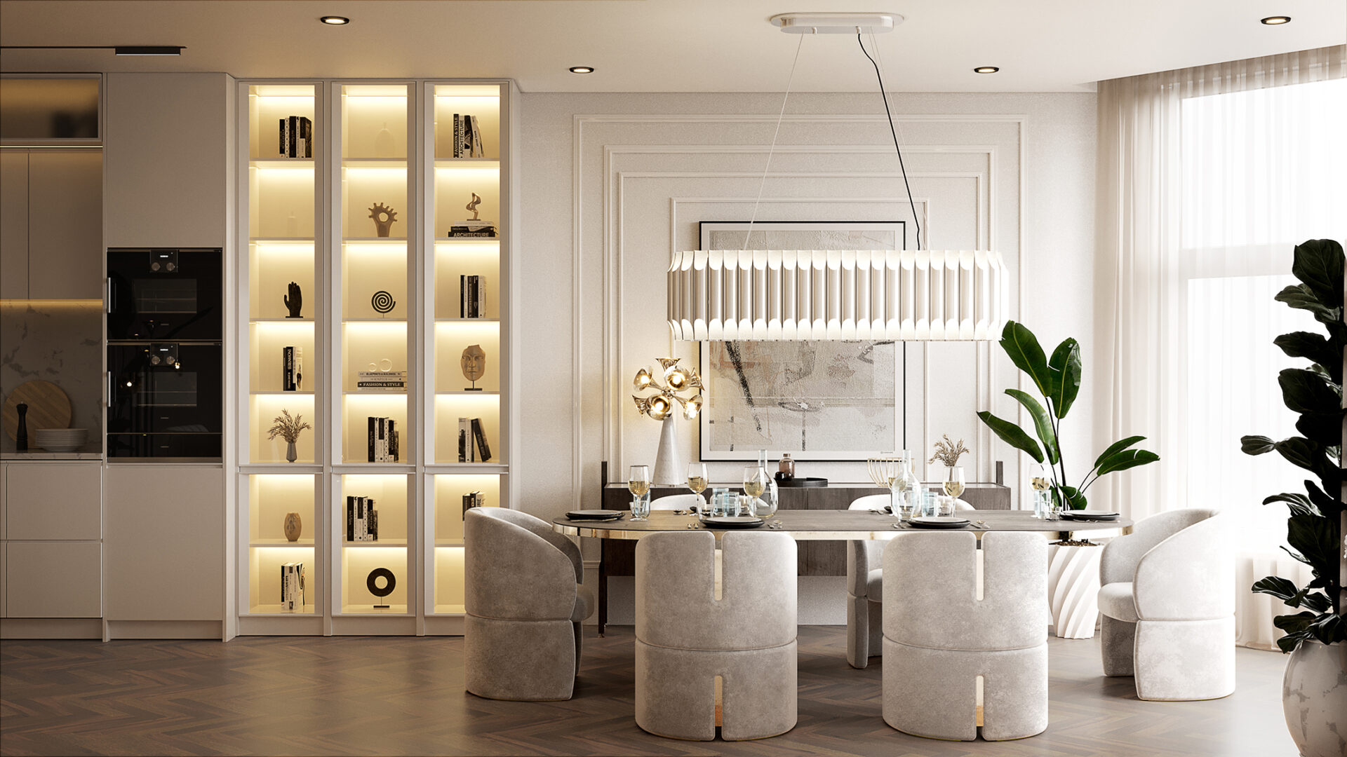 Dynamic Sphere Snooker Suspension Lamp