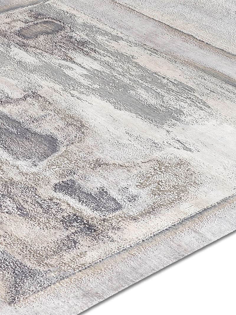 Sand Mix Luxury Silk / Wool Rug | Size: 183 x 274 cm
