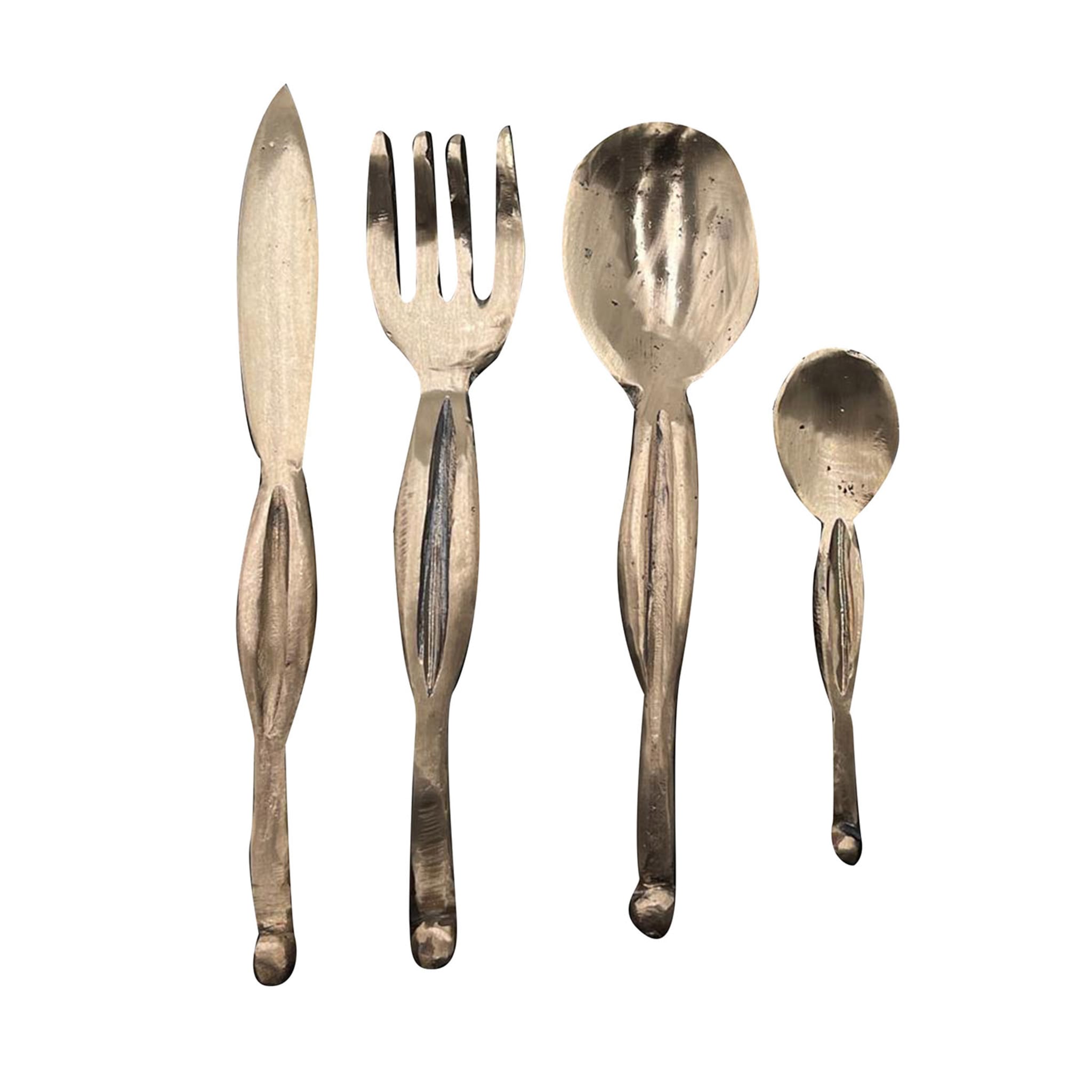 Gothic Bronze Luxury Cutlery Set