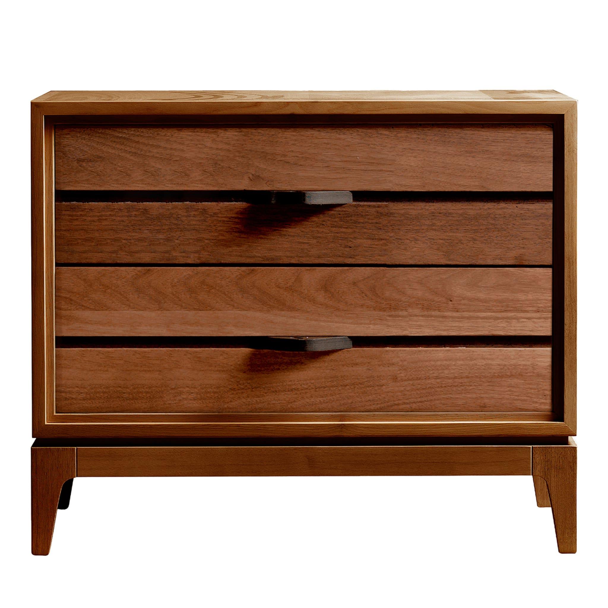 Binario Brown Designer Nightstand
