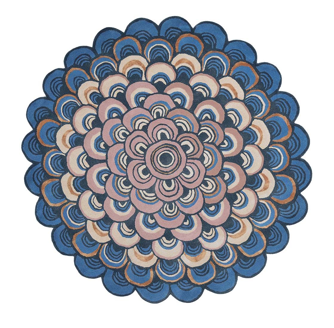 Handwoven Gradient Circle Rug | Size: Ø 200 cm